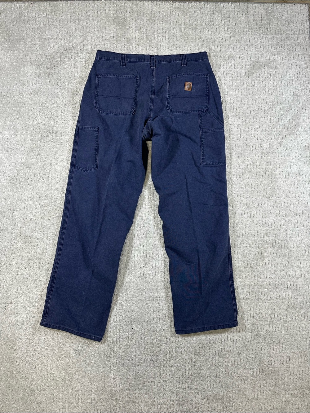 Carhartt Men's Navy Work Pants - Dungaree Fit
